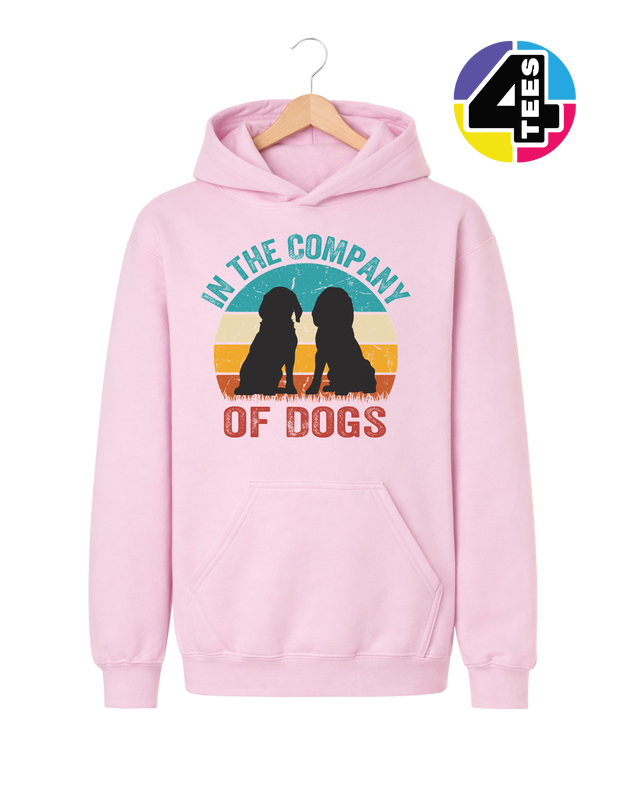 In the Company of Dogs Youth Hoodie