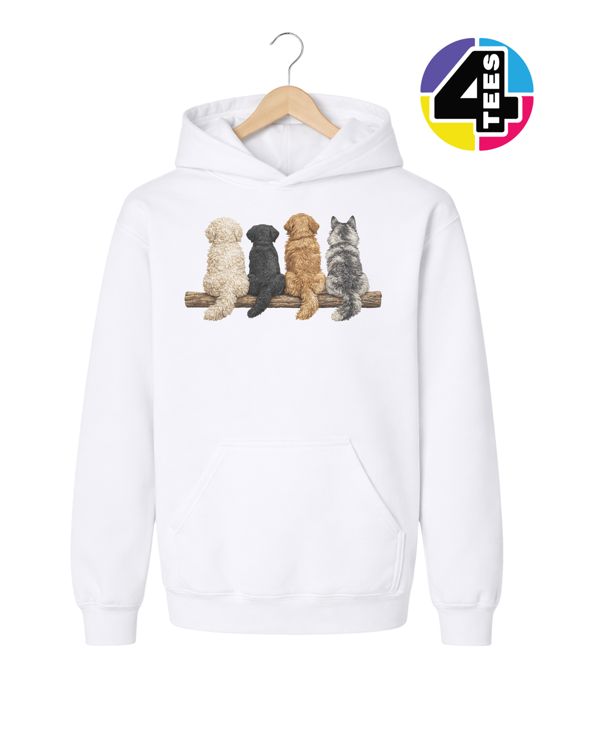 The Great Puppy Perch Youth Hoodie