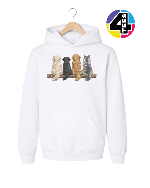 The Great Puppy Perch Youth Hoodie