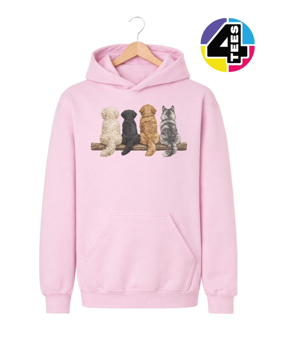 The Great Puppy Perch Youth Hoodie