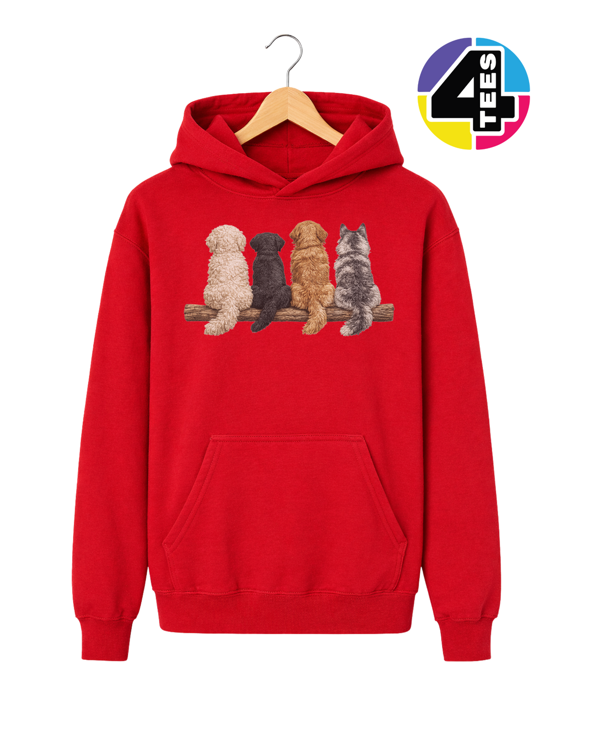 The Great Puppy Perch Youth Hoodie