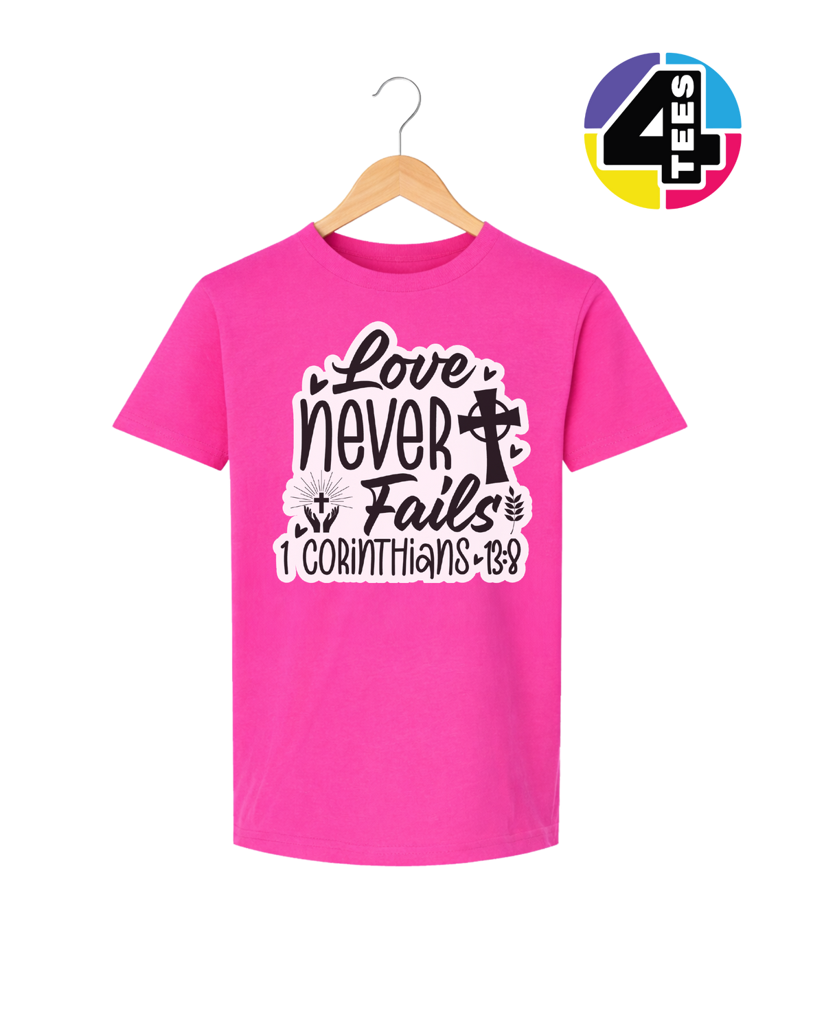 Love Never Fails Youth Tee