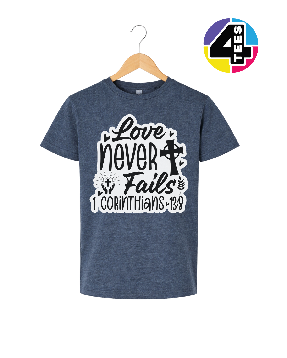 Love Never Fails Youth Tee