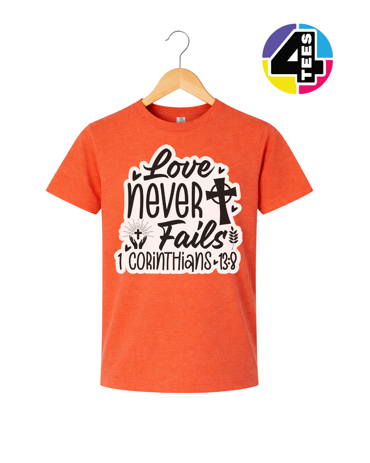 Love Never Fails Youth Tee