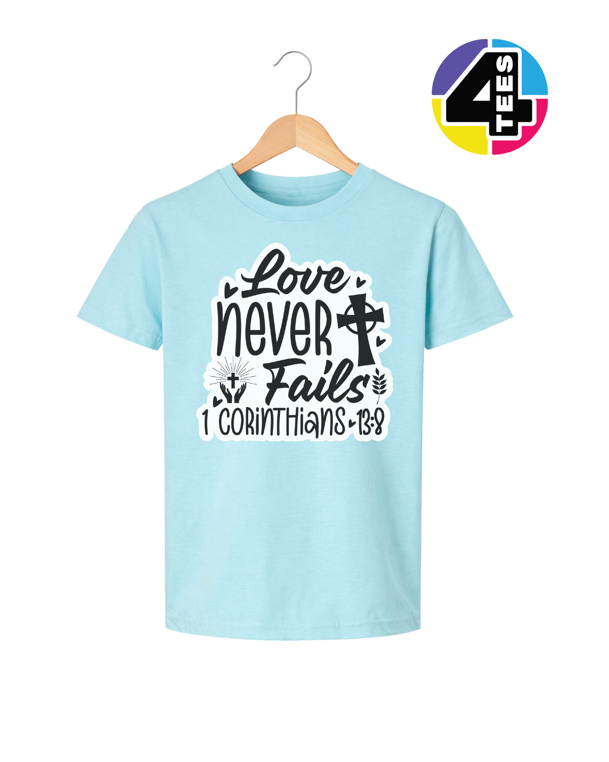 Love Never Fails Youth Tee
