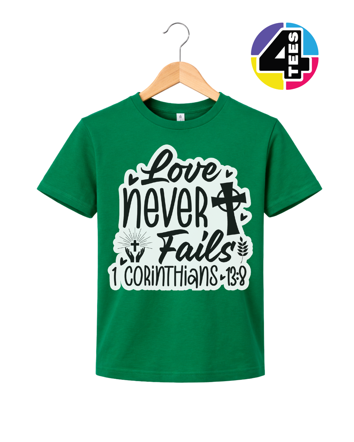 Love Never Fails Youth Tee