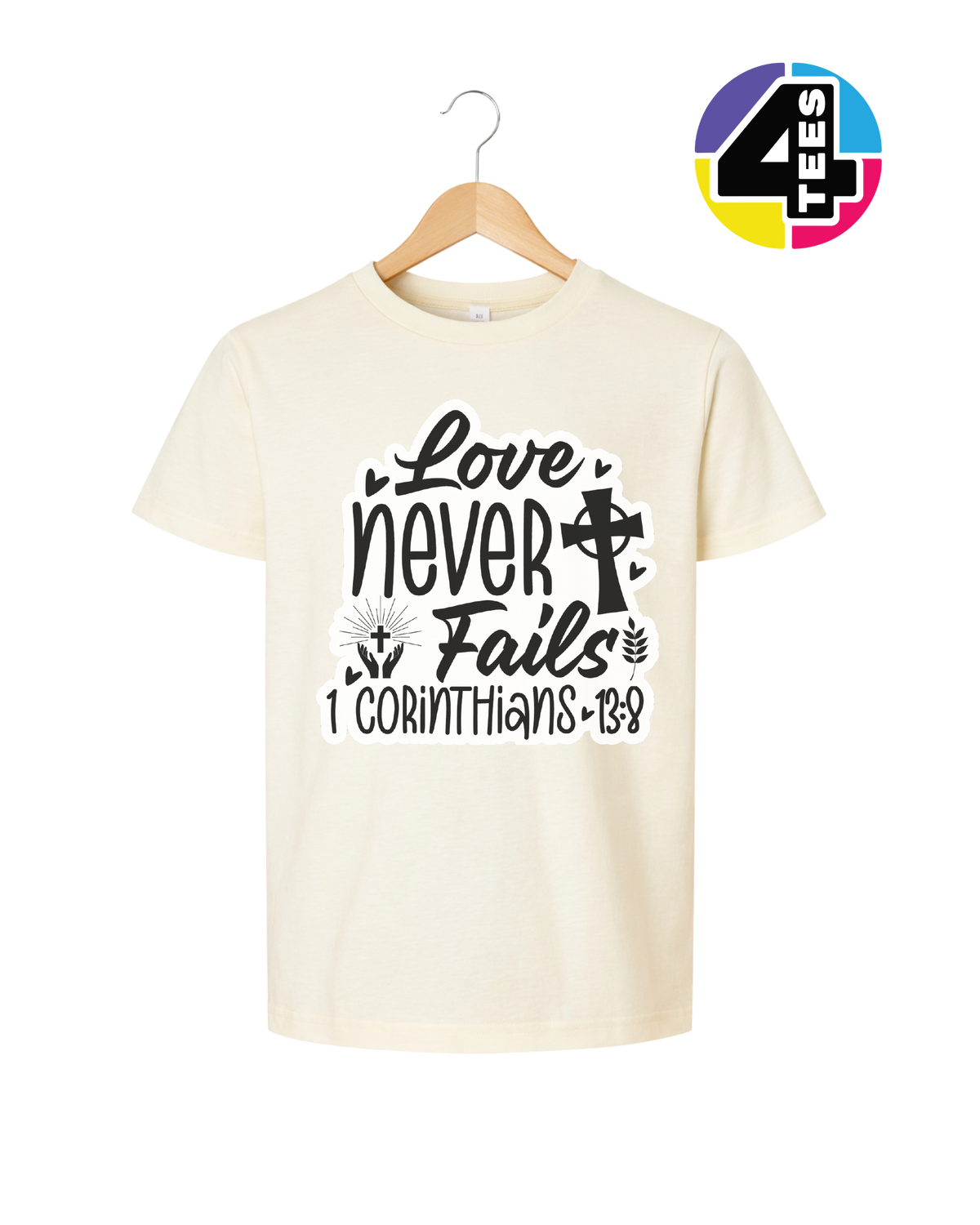 Love Never Fails Youth Tee