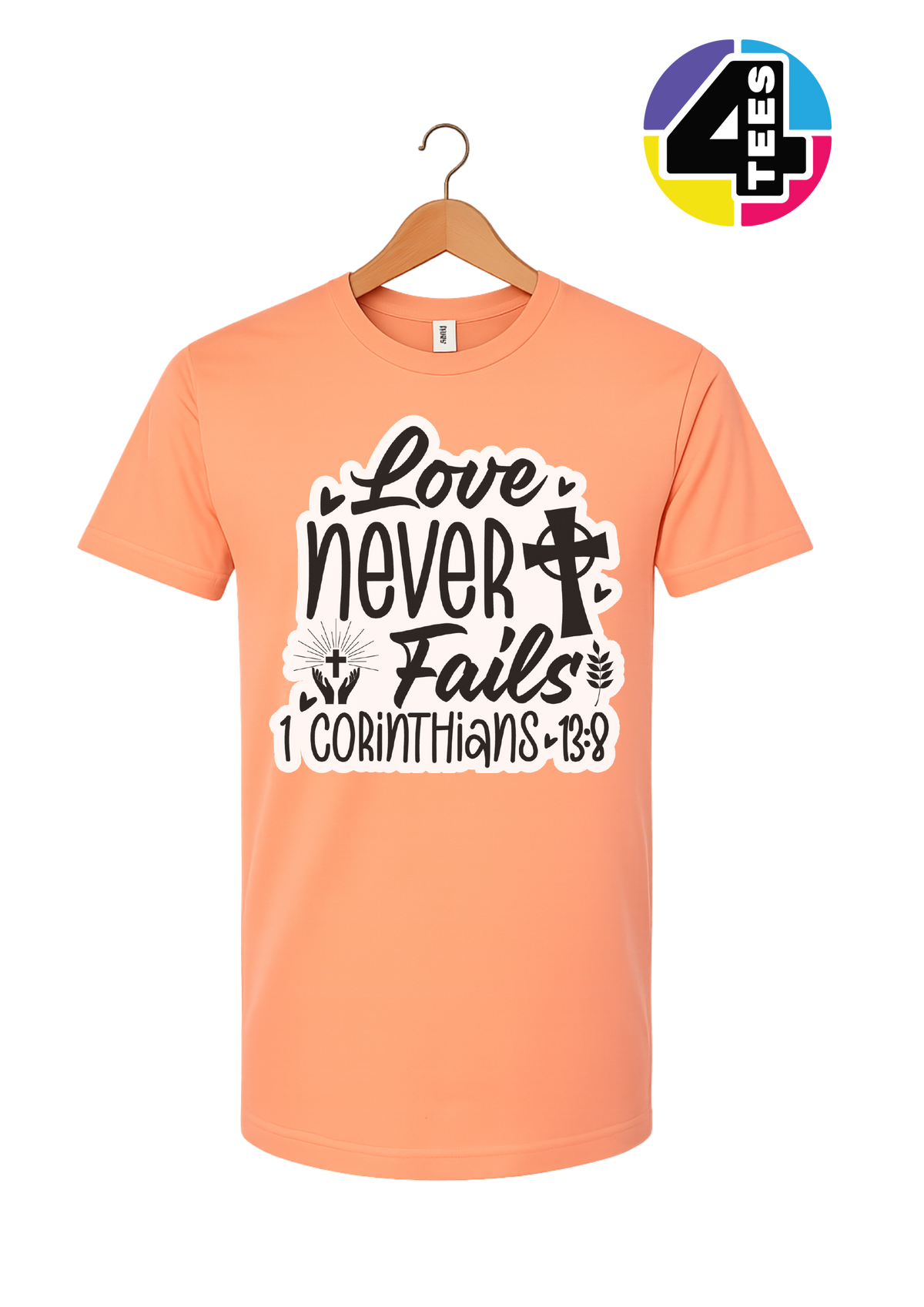 Love Never Fails Tee