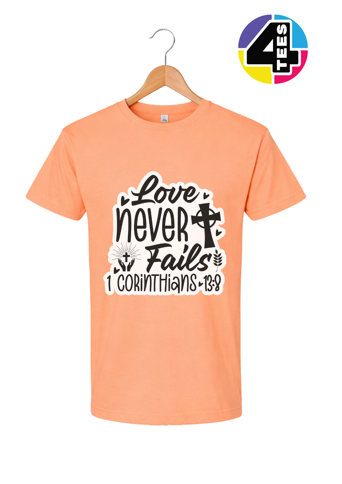 Love Never Fails Tee