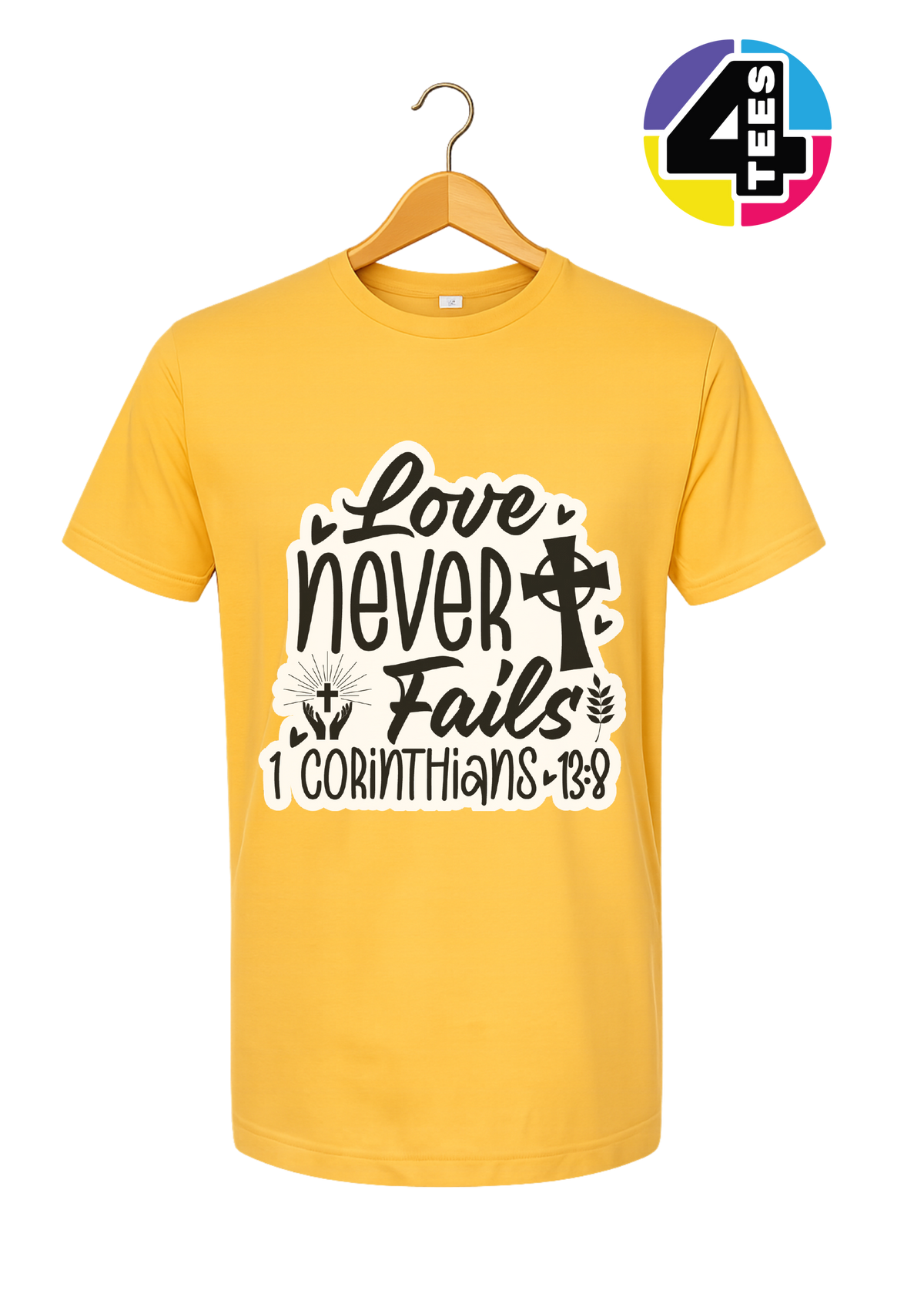 Love Never Fails Tee