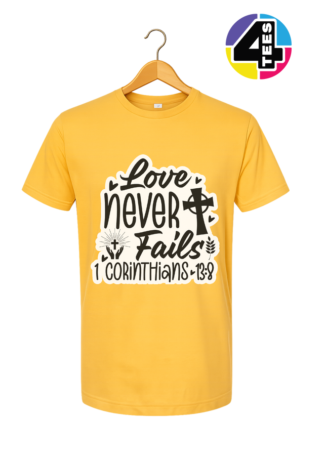 Love Never Fails Tee