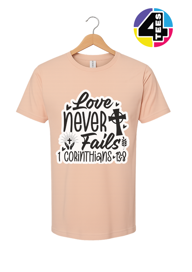 Love Never Fails Tee