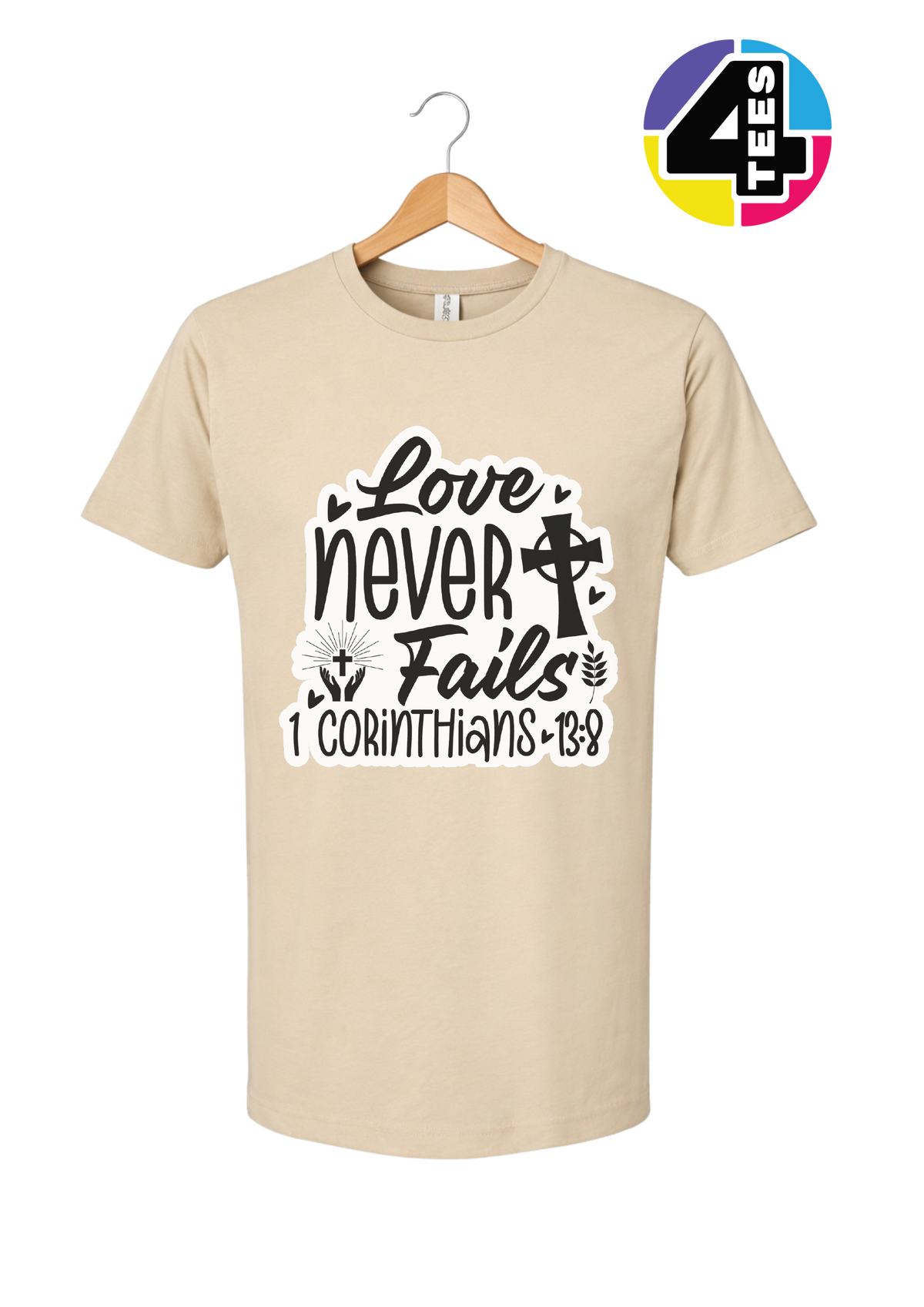 Love Never Fails Tee