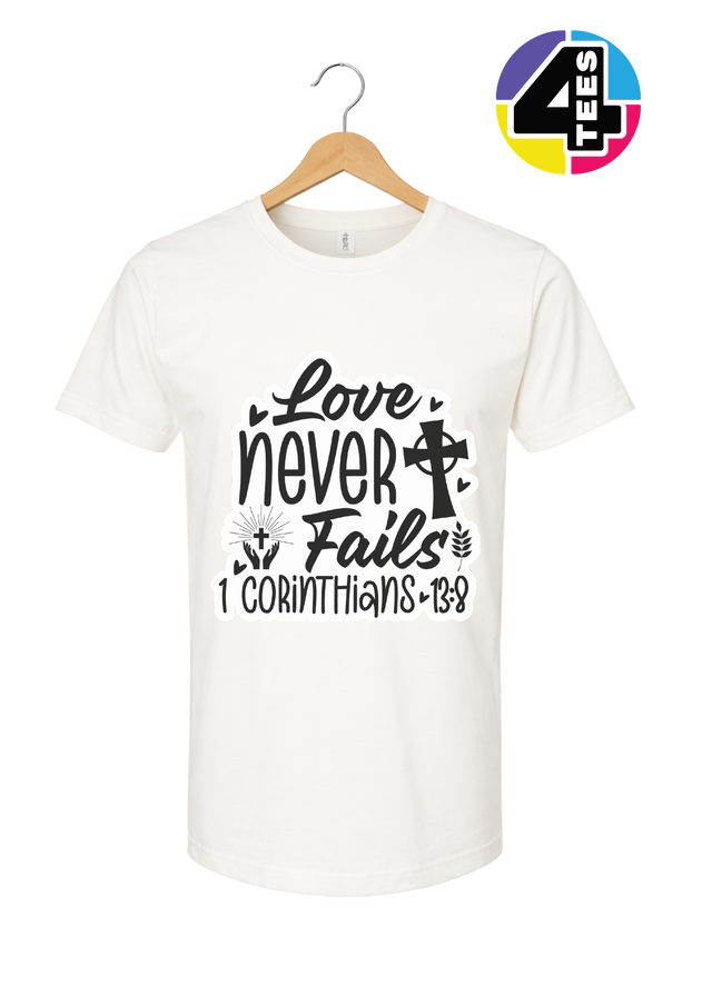 Love Never Fails Tee