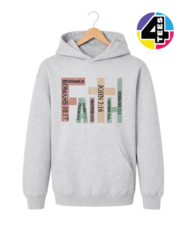 Faith in Every Verse Youth Hoodie