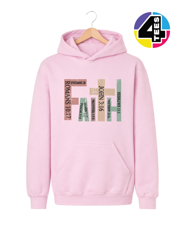 Faith in Every Verse Youth Hoodie