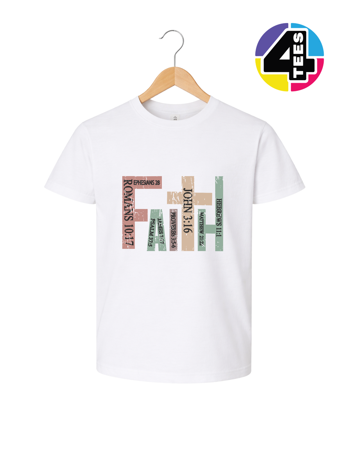 Faith in Every Verse Youth Tee