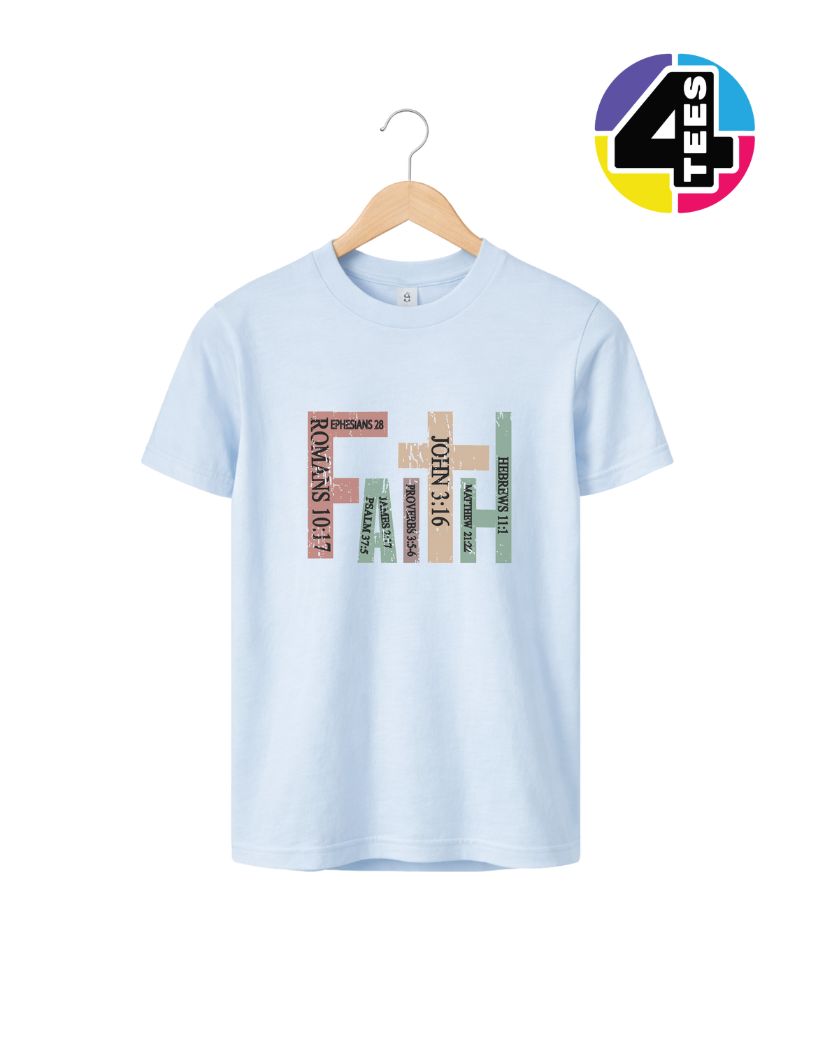 Faith in Every Verse Youth Tee