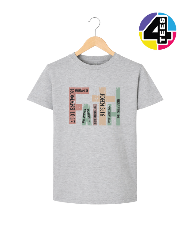 Faith in Every Verse Youth Tee