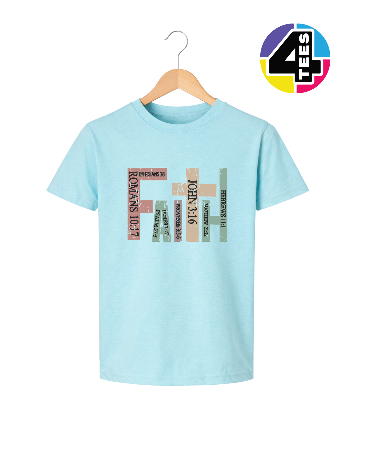 Faith in Every Verse Youth Tee