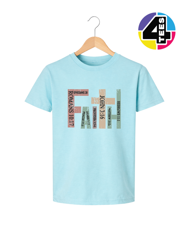 Faith in Every Verse Youth Tee