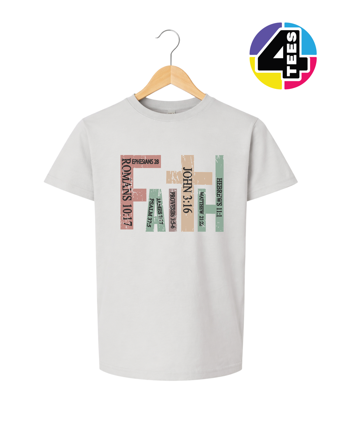 Faith in Every Verse Youth Tee