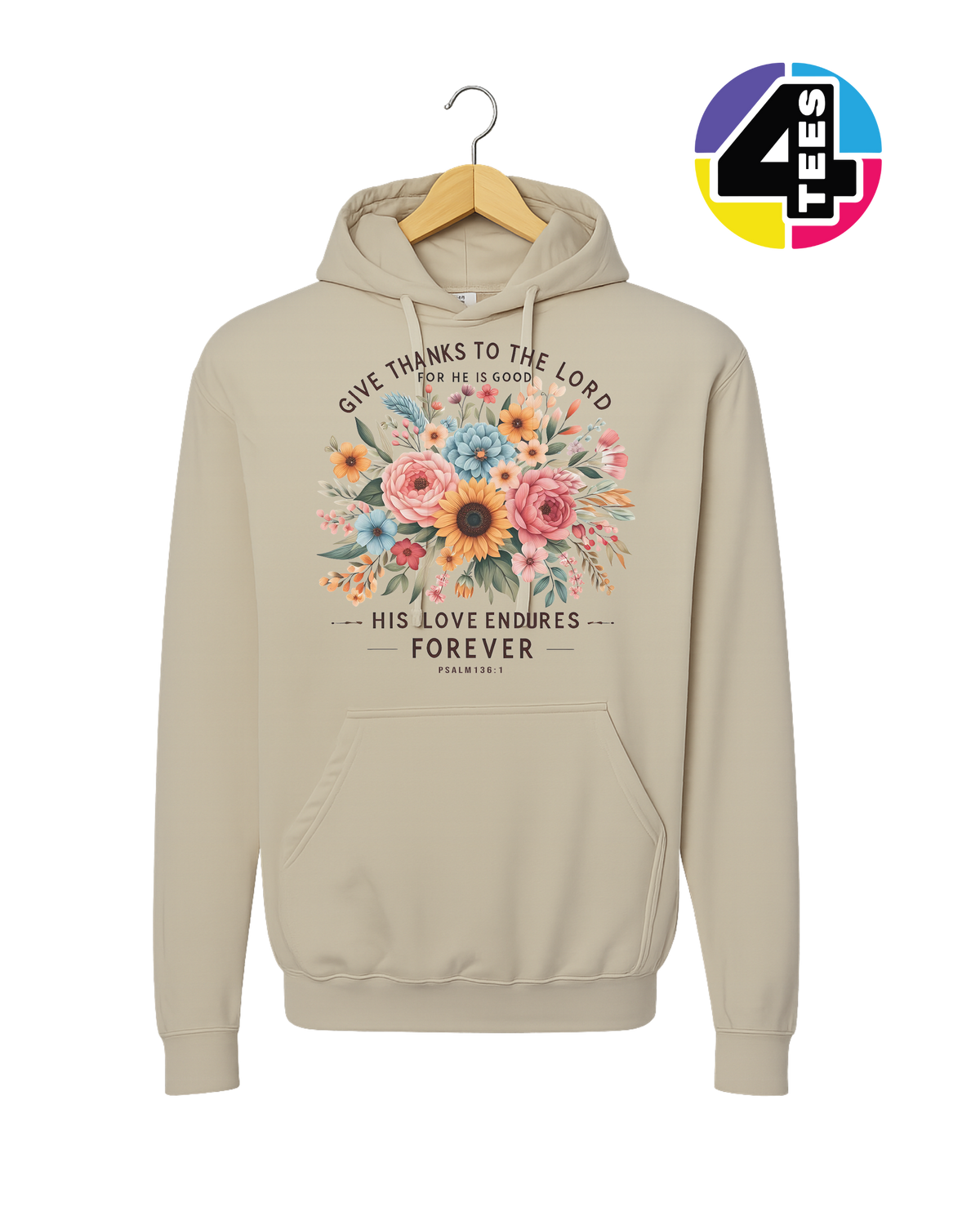 His Love Endures Forever Hoodie