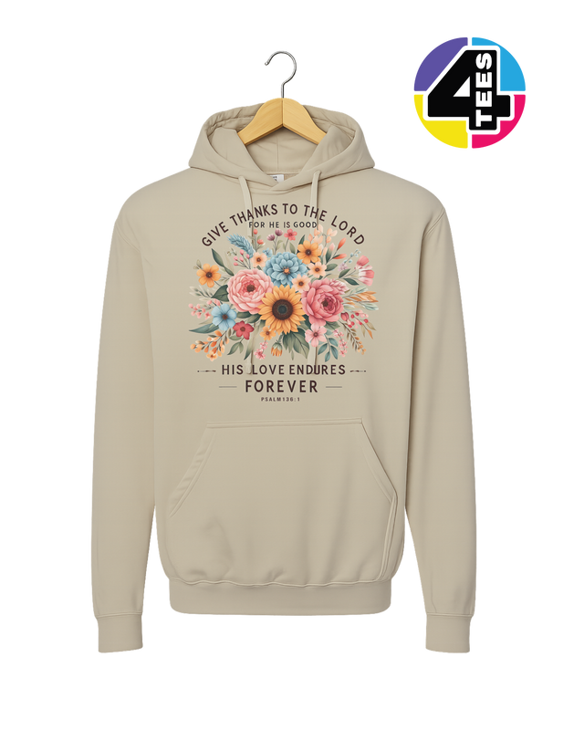His Love Endures Forever Hoodie