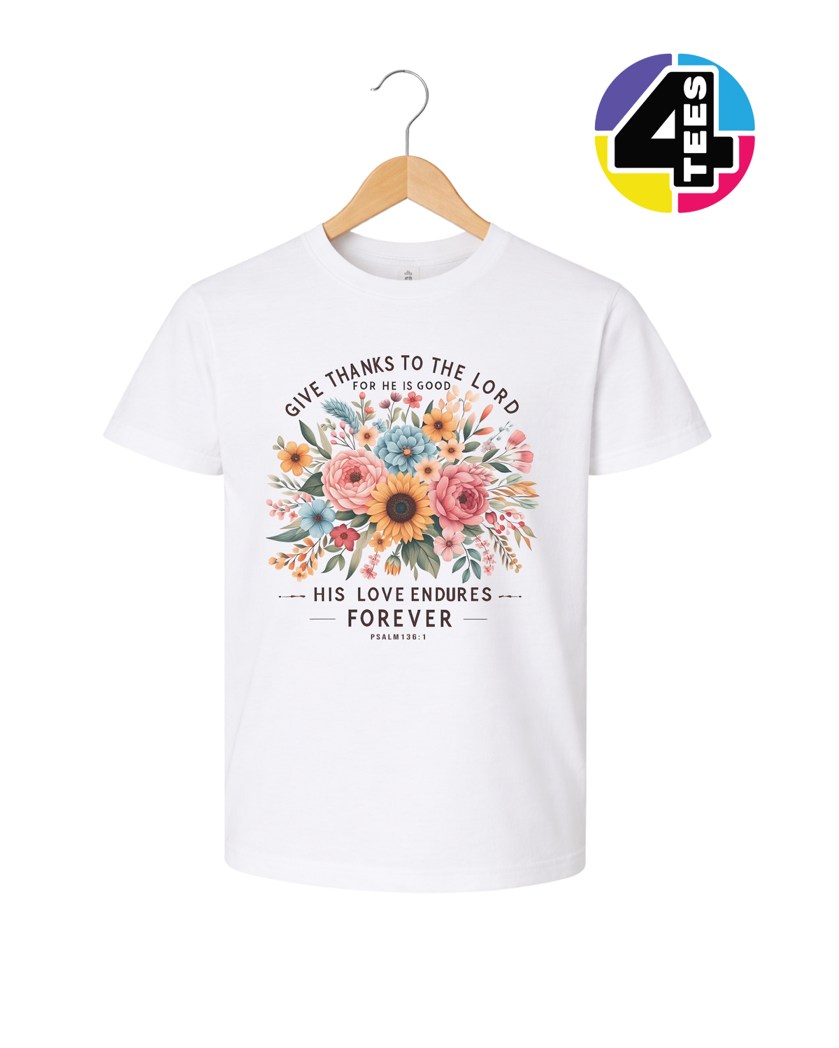 His Love Endures Forever Youth Tee