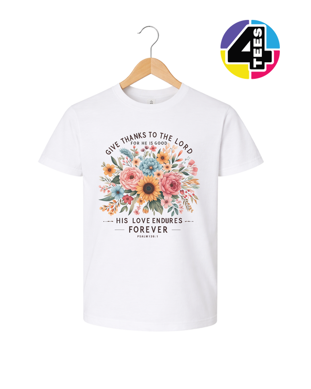 His Love Endures Forever Youth Tee