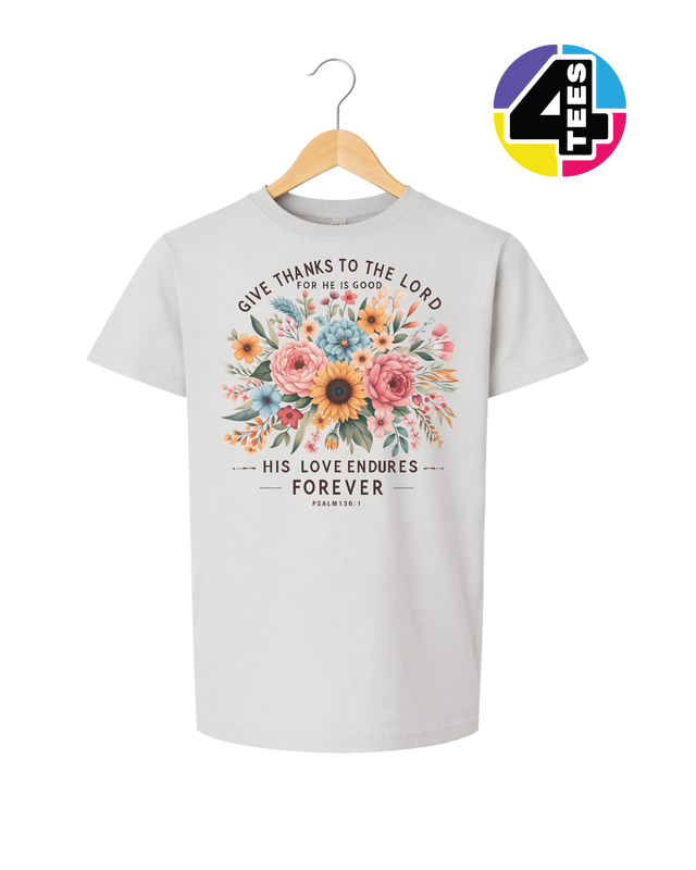 His Love Endures Forever Youth Tee