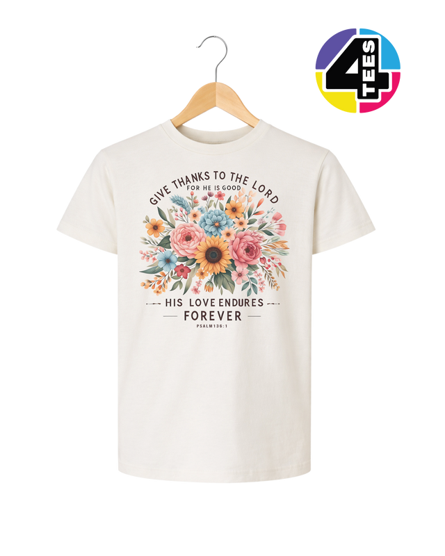 His Love Endures Forever Youth Tee