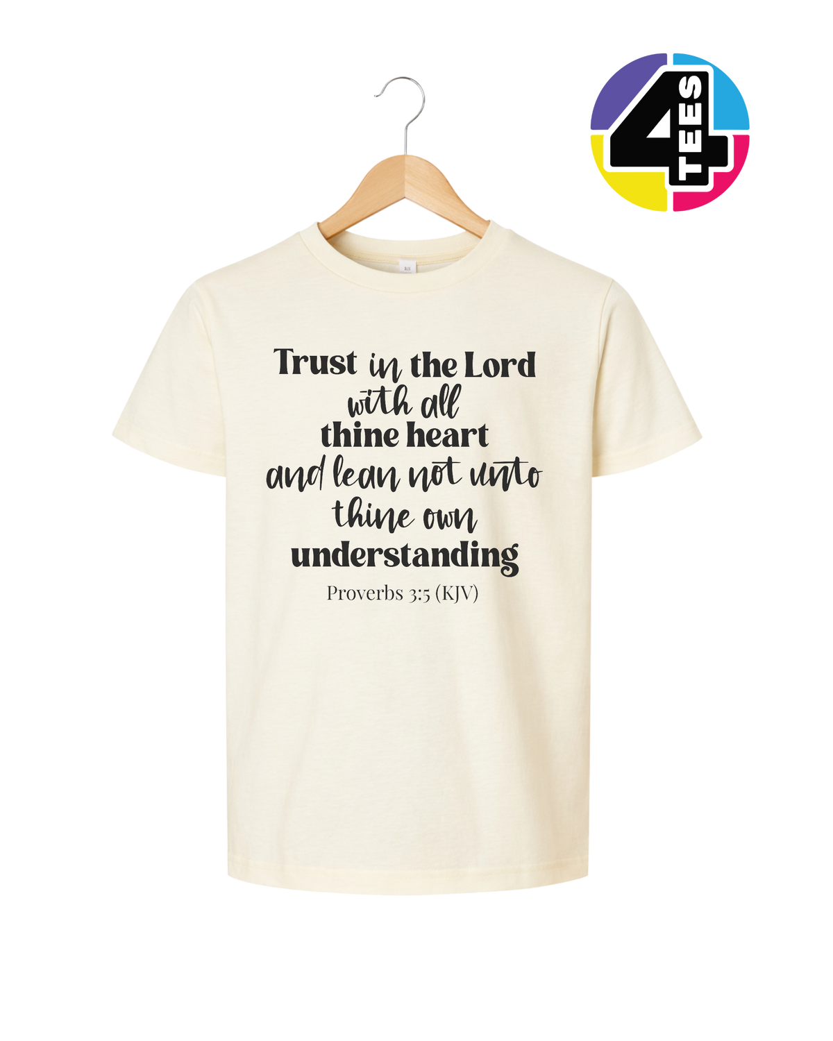 Trust in the Lord Proverbs 3:5 Youth Tee