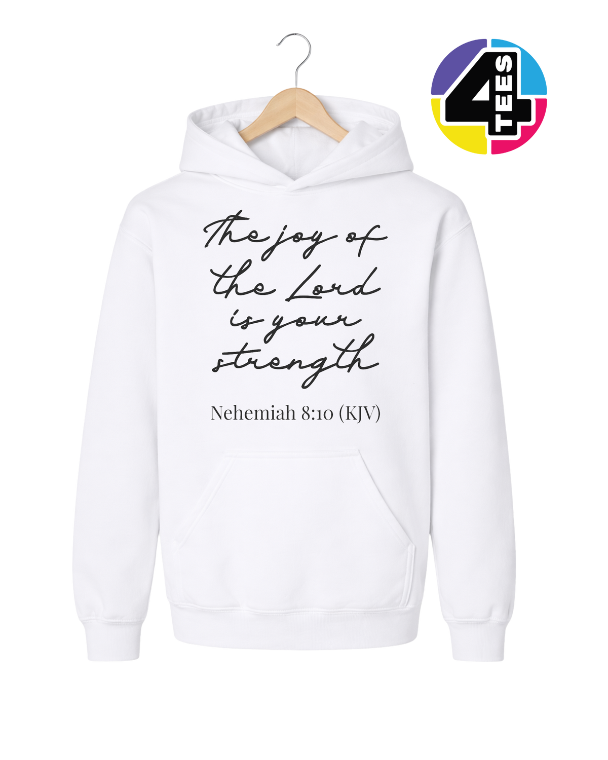 Joy of the Lord Is My Strength Youth Hoodie