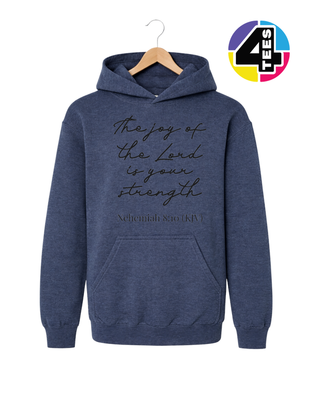 Joy of the Lord Is My Strength Youth Hoodie