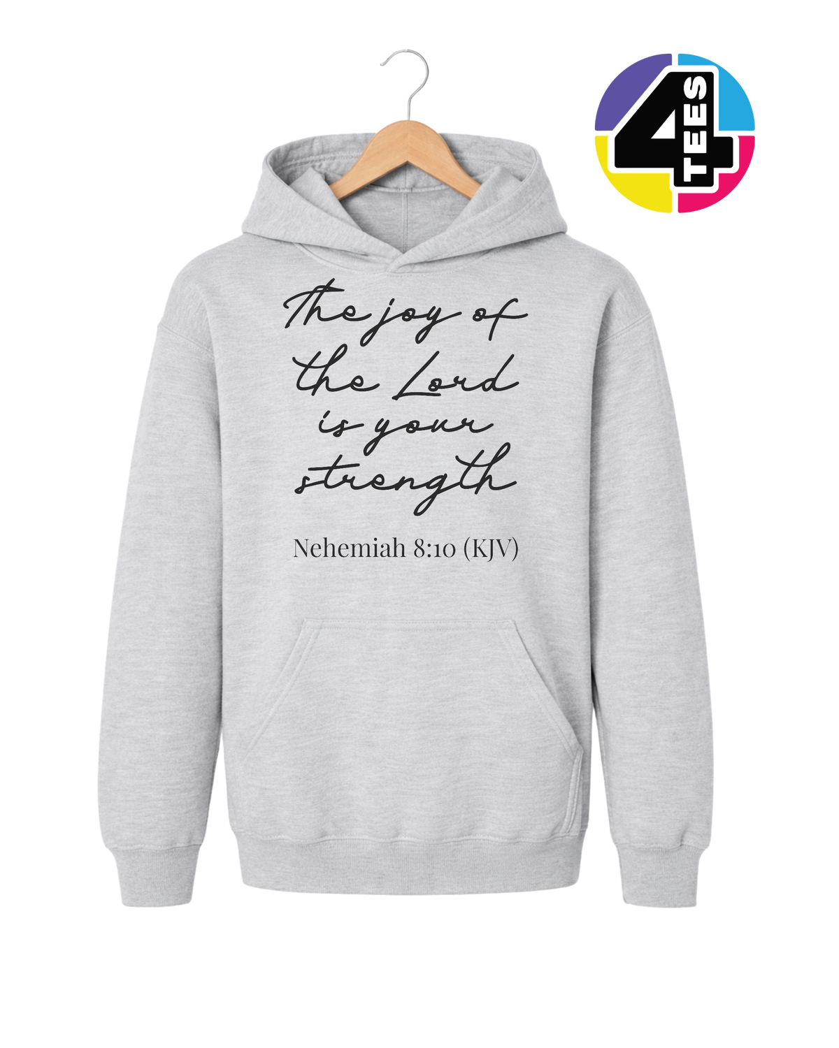 Joy of the Lord Is My Strength Youth Hoodie
