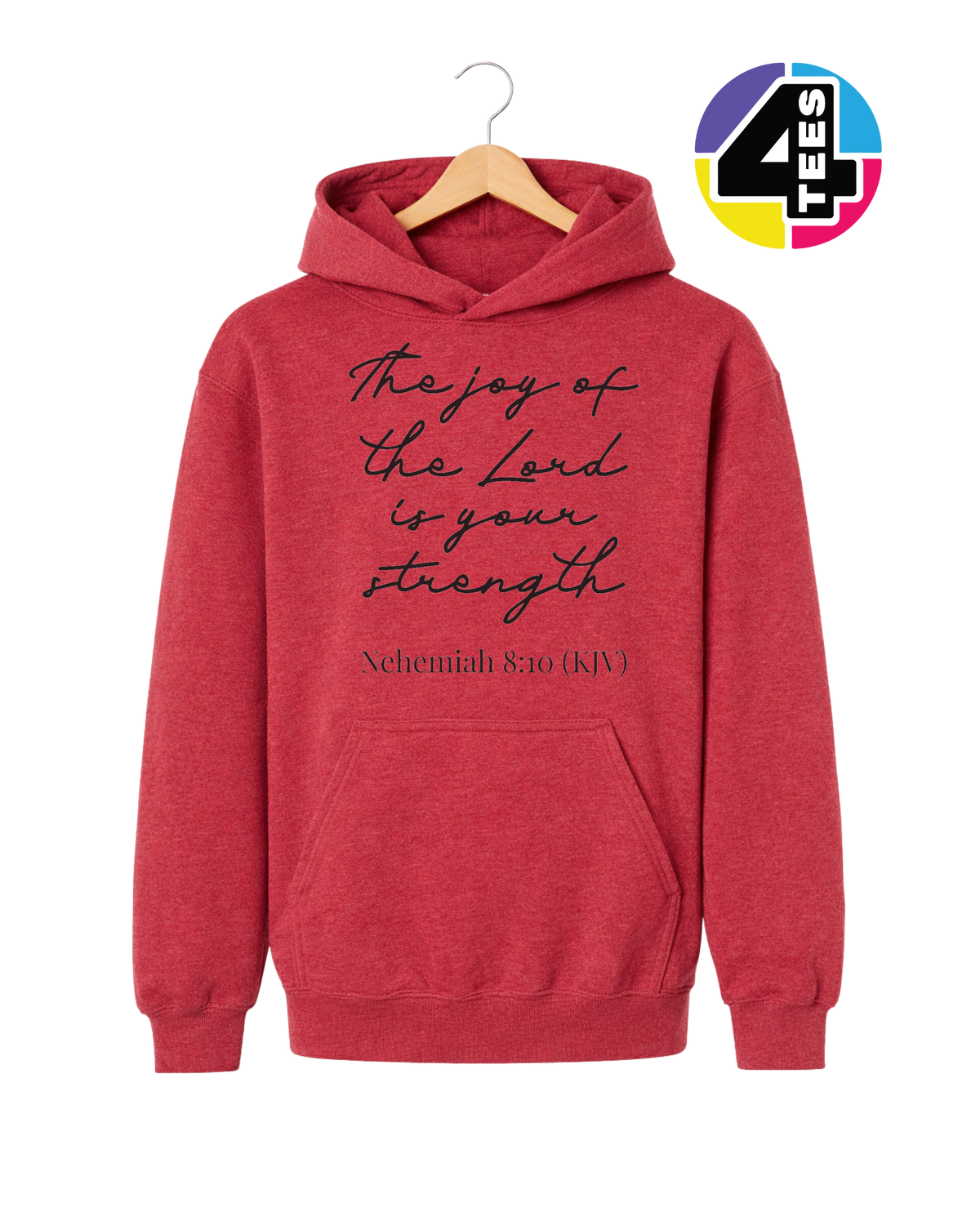 Joy of the Lord Is My Strength Youth Hoodie