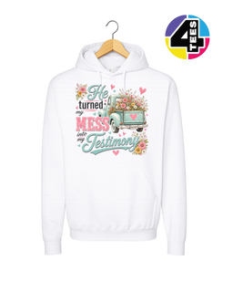 Mess Into Testimony Hoodie