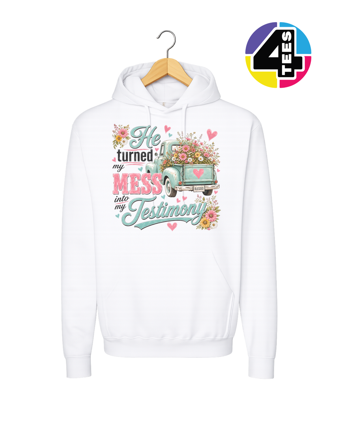 Mess Into Testimony Hoodie