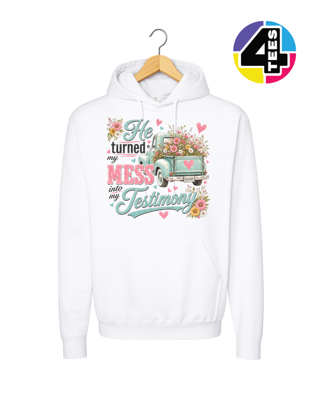Mess Into Testimony Hoodie