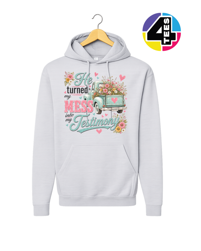 Mess Into Testimony Hoodie