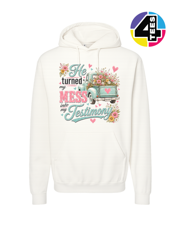 Mess Into Testimony Hoodie