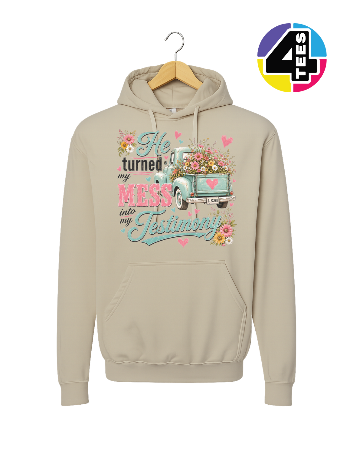 Mess Into Testimony Hoodie