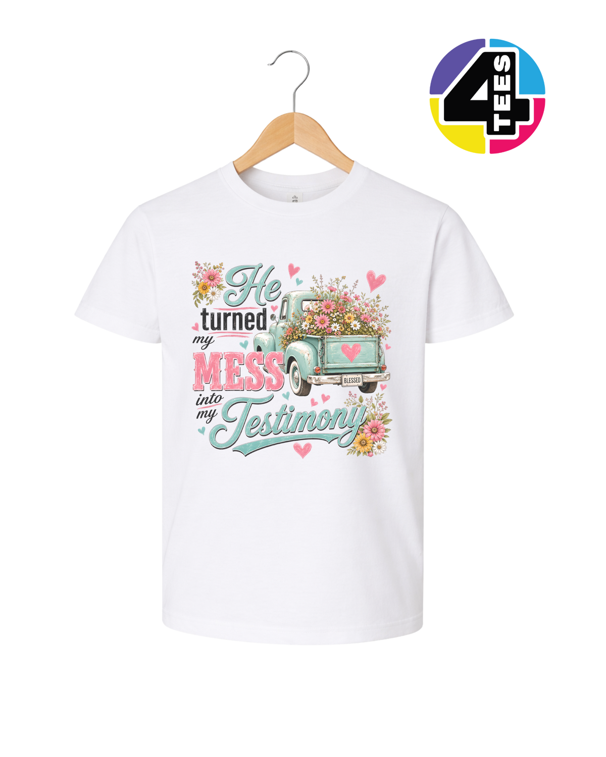 Mess Into Testimony Youth Tee