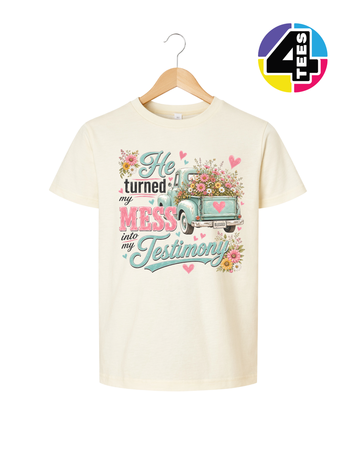 Mess Into Testimony Youth Tee
