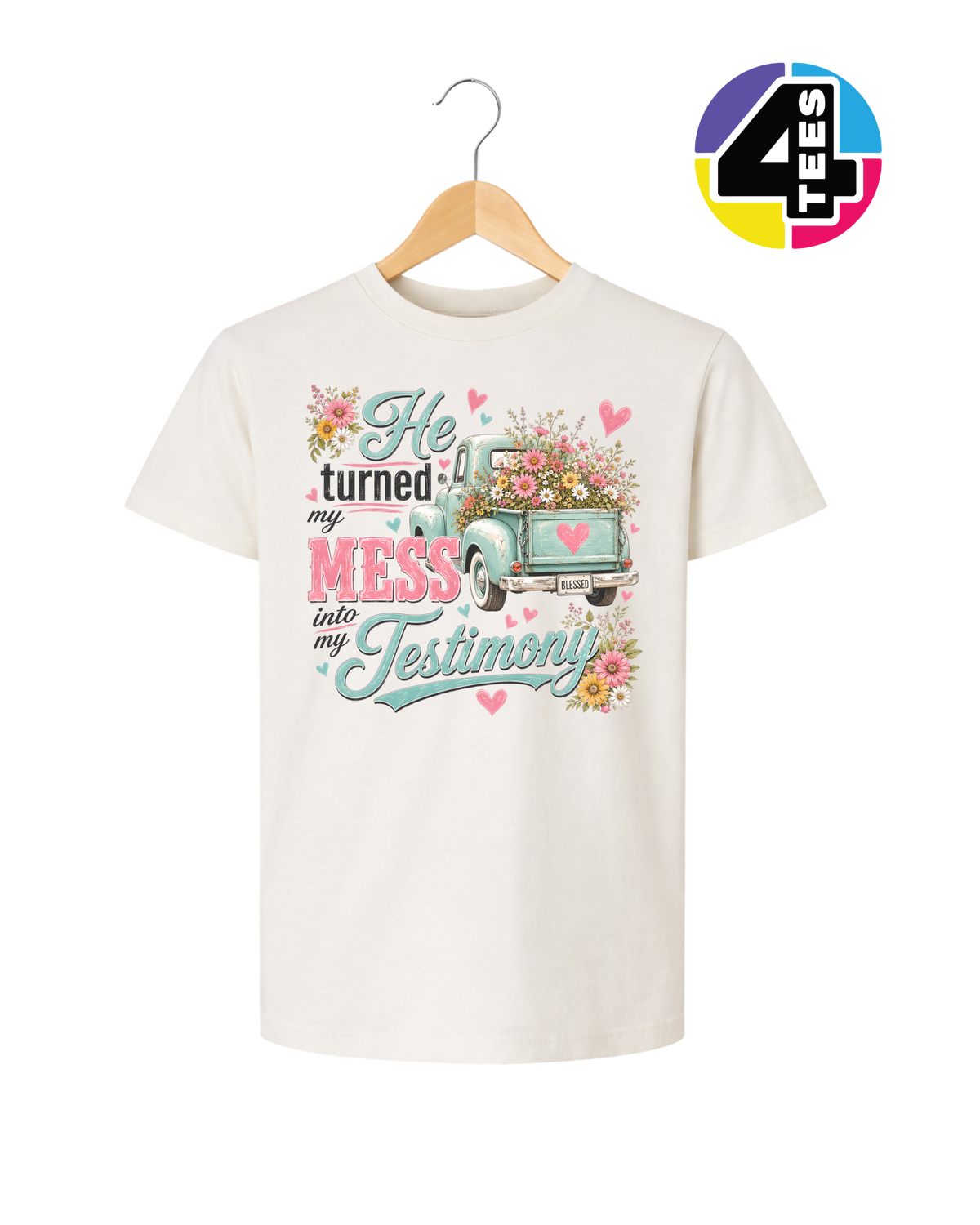 Mess Into Testimony Youth Tee
