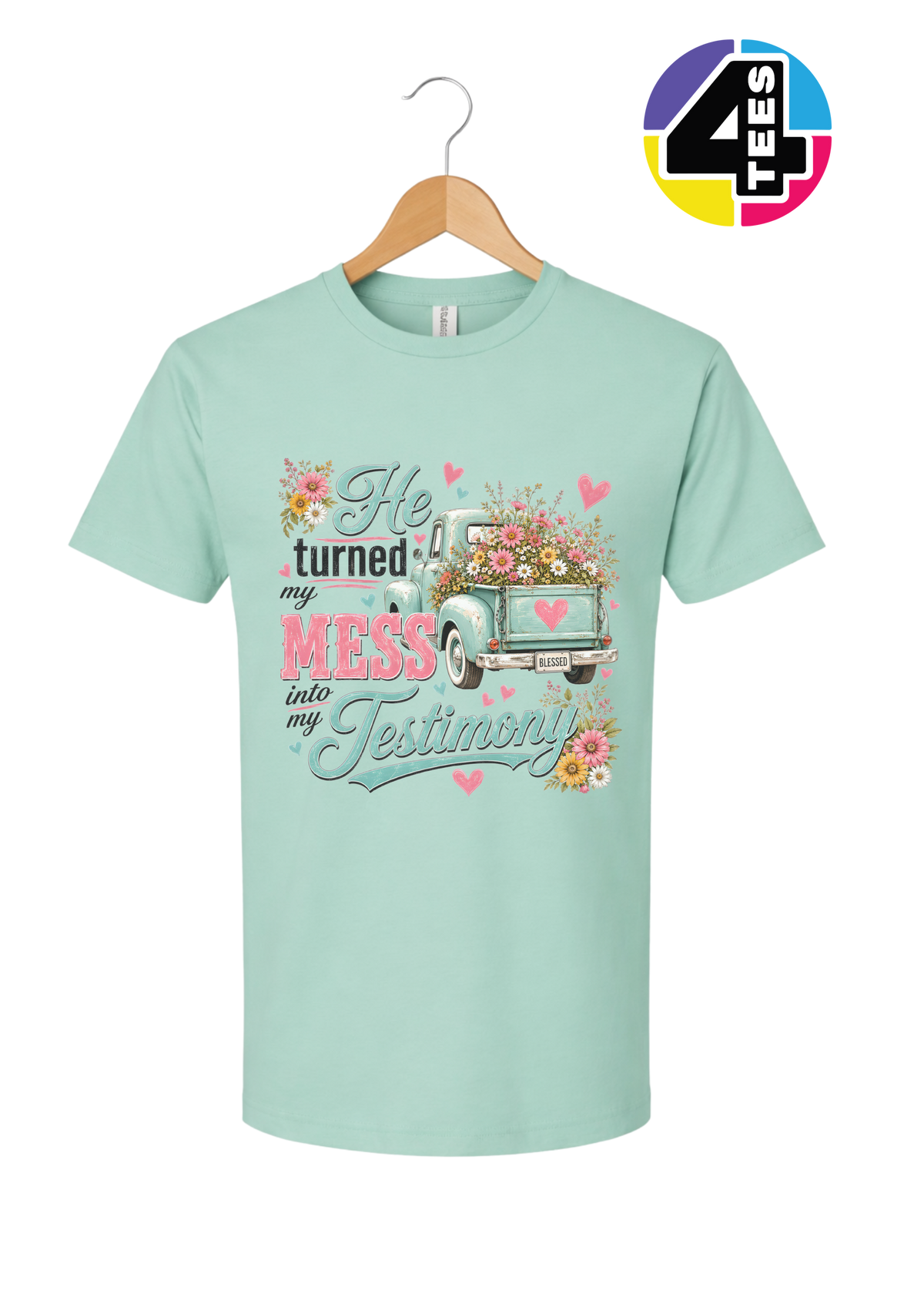 Mess Into Testimony Tee