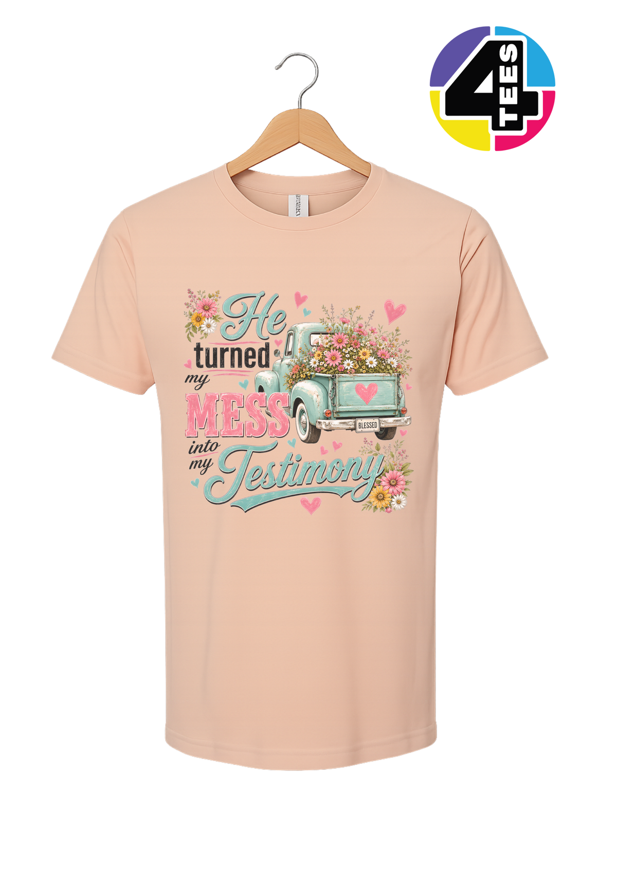Mess Into Testimony Tee