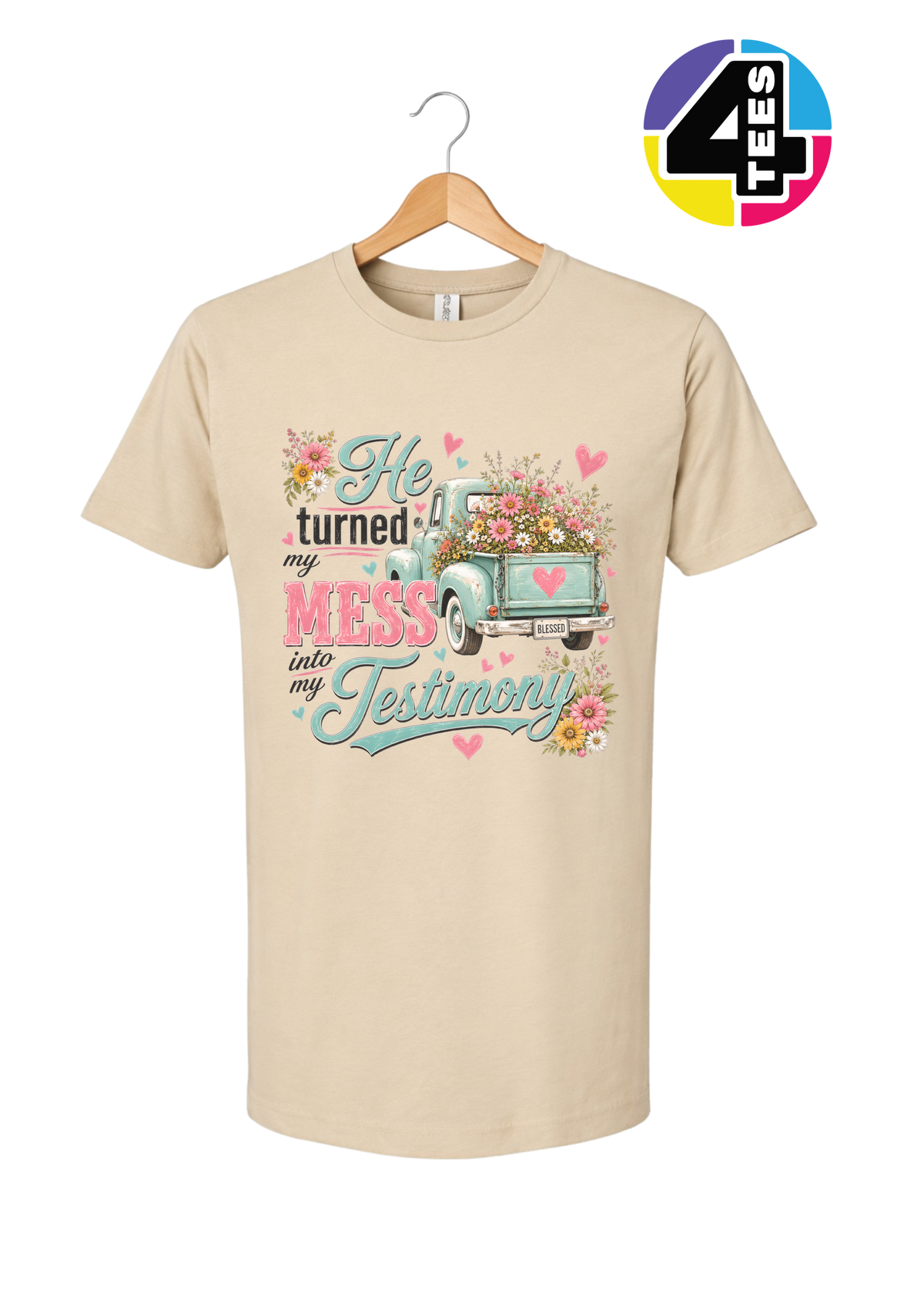 Mess Into Testimony Tee