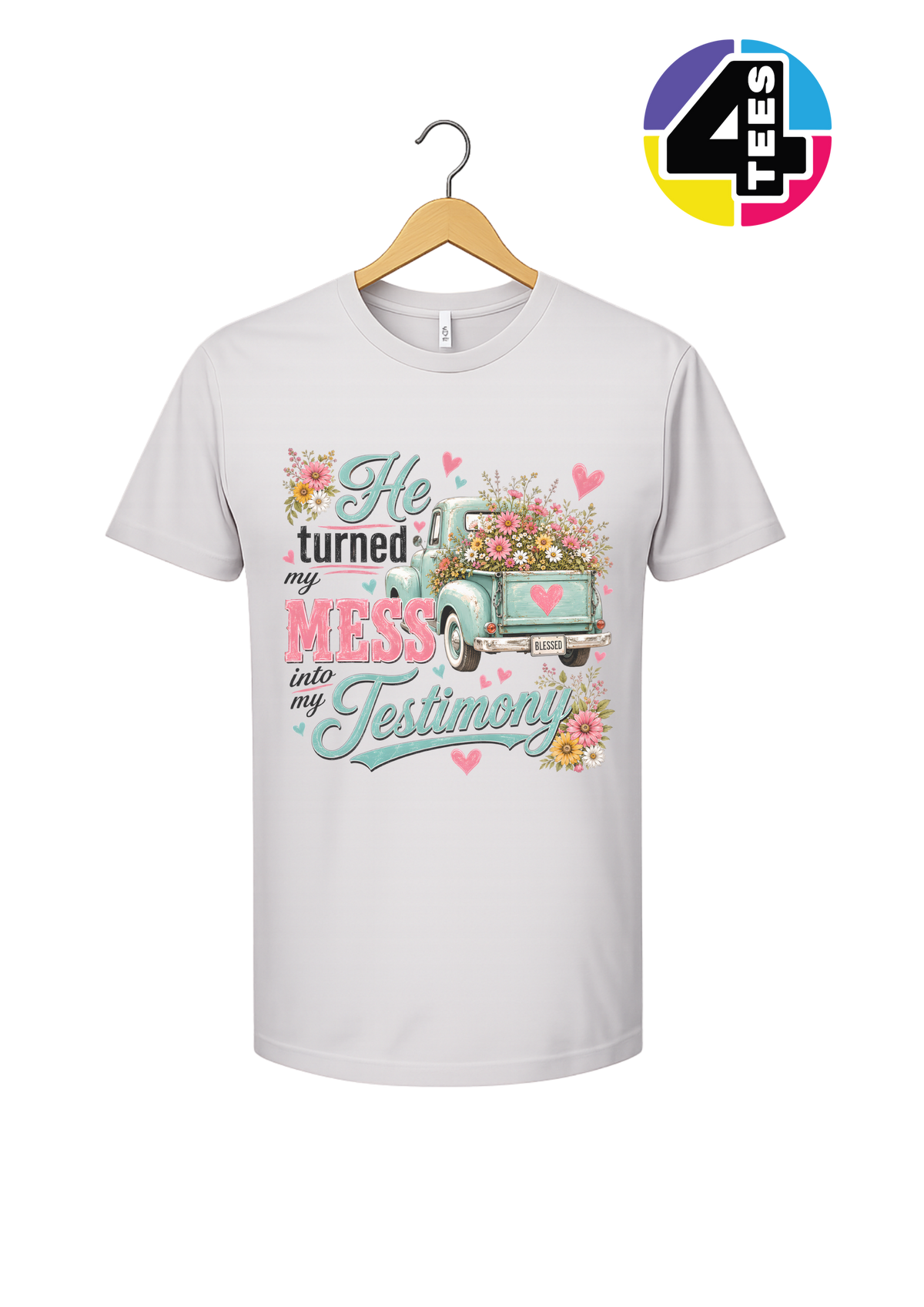 Mess Into Testimony Tee